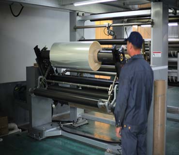 pvdc_saran film_saran PET_barrier film_coated film_coating machine_pvdc coated machine